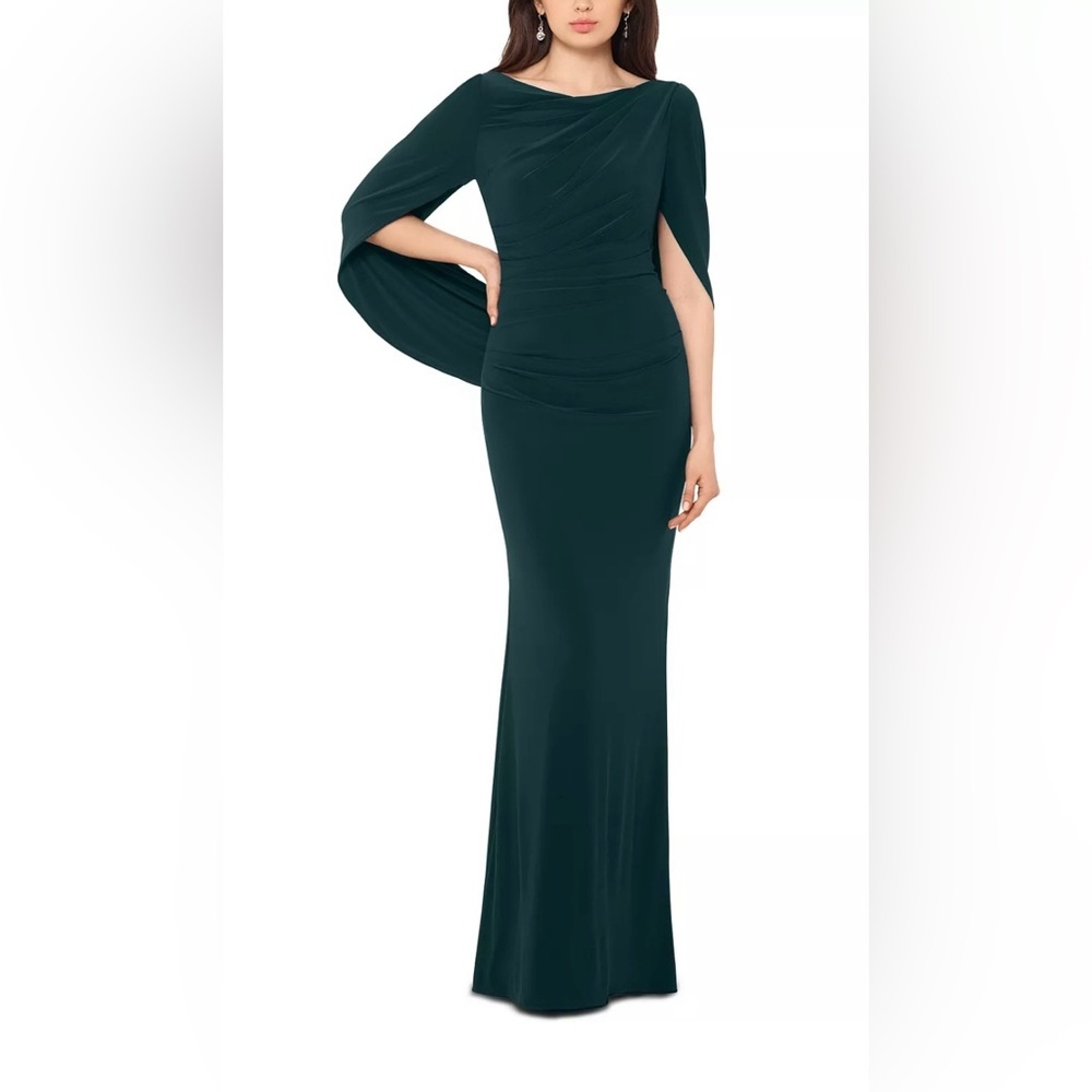 Betsy & Adam Drape-Back Gown